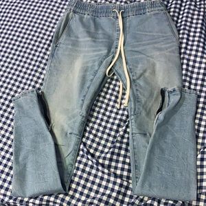 Pacsun denim zipper pants